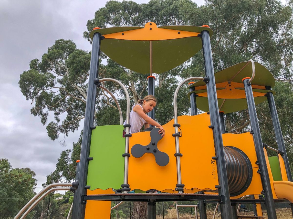 Biibox at Donaldson Reserve playground