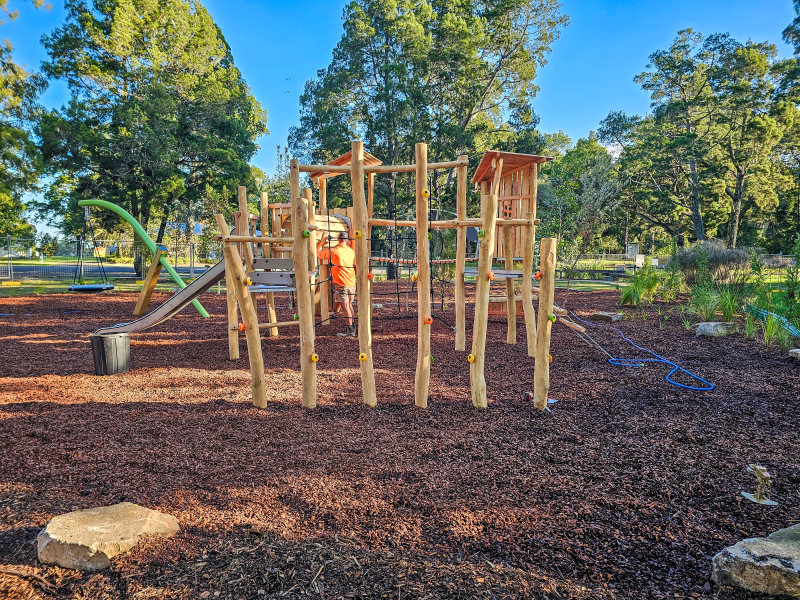 Origin' Multiplay Structure at Fitzroy Park Playground in Wardell