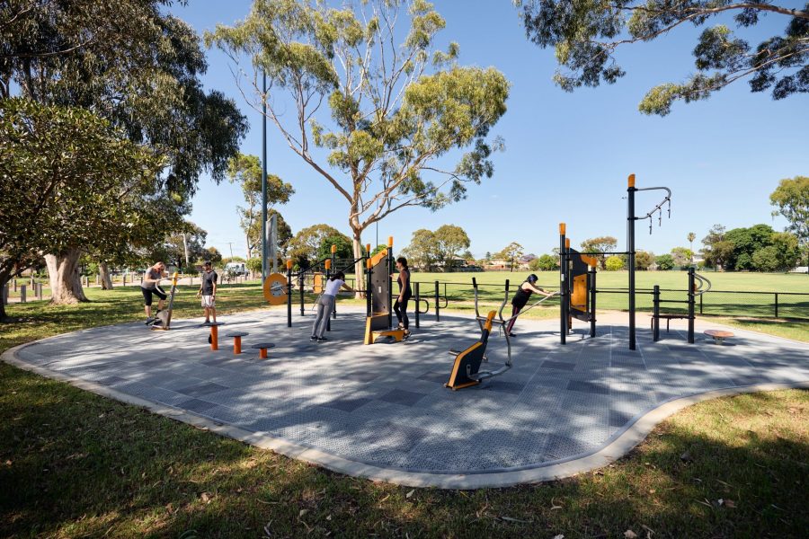 GR Bricker Reserve Outdoor Gym